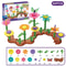 BloomBuilder DIY Flower Garden Blocks Playset Creative Floral Garden Building Toy For Kids Parent 7