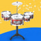 Child Beginner Drum Set Toy Dynamic Jazz Percussion Instrument For Kids 4