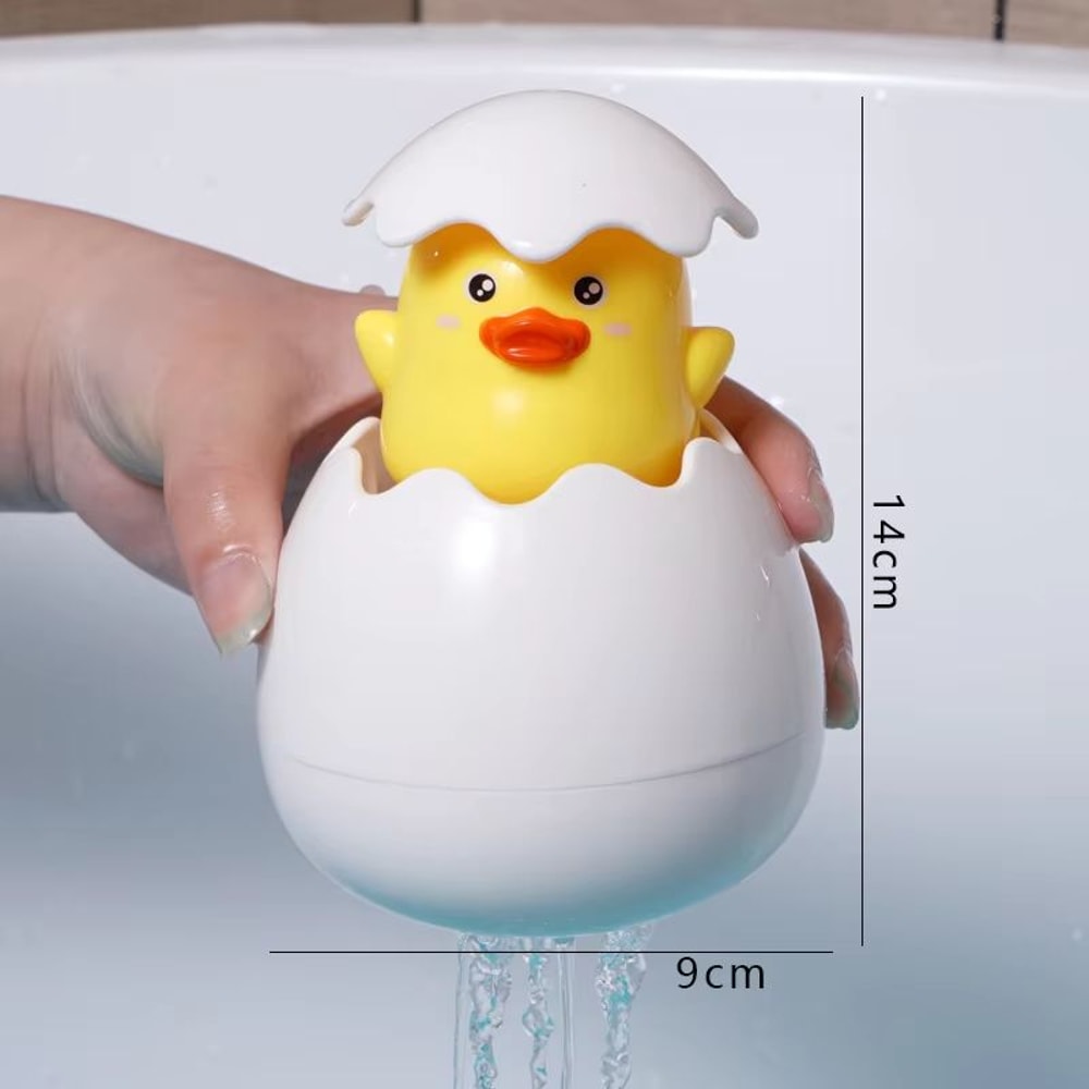 SprinklePals Duck And Penguin Egg Water Spray Baby Bath Toy 5