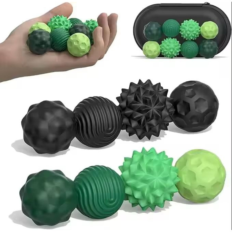 CalmMag Silicone Magnetic Suction Ball Sensory Toy 0