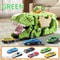 DinoDevour T Rex Transport Car Toy With Alloy Racers 9