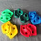 Kids Rock Climbing Wall Holds Set 10 Piece Plastic Climbing Stones For Indoor And Outdoor Play 5