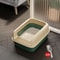 Small Cat Litter Tray Bedpan Anti Splash Kitten Toilet Box 9