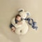 Plush Bunny Newborn Photography Prop Set With Posing Pillow And Mat 2