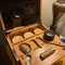Bamboo LockSafe Organizer Box With Rolling Tray And Storage Compartments 3