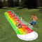 157 Ft X 25 Ft Inflatable Backyard Water Slide Mat With Sprinkler Splash Track 1