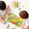 9 Piece Kids Pretend Hamburger Play Food Set For Kitchen Play 2