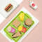9 Piece Kids Pretend Hamburger Play Food Set For Kitchen Play 4