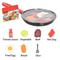 8Piece Kids Pretend Play Kitchen Food Cookware Set With Pot Veggie Meat Bread Omelette And Hot Dog 4
