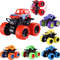 Dinosaur Monster Truck Pull Back Inertia Car Toy For Kids 0