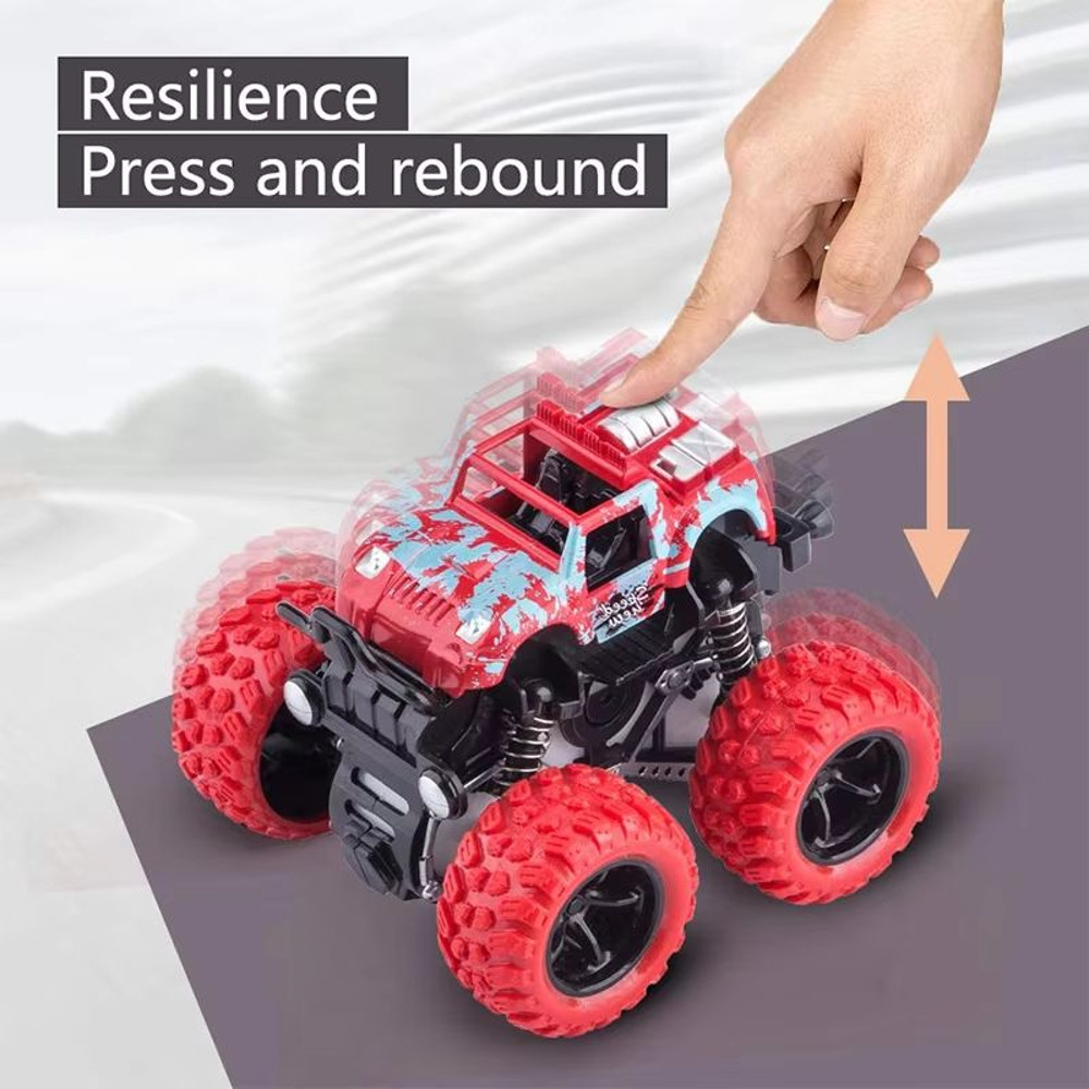 Dinosaur Monster Truck Pull Back Inertia Car Toy For Kids 1