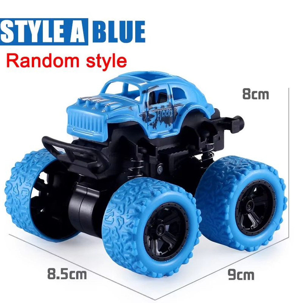 Dinosaur Monster Truck Pull Back Inertia Car Toy For Kids 10