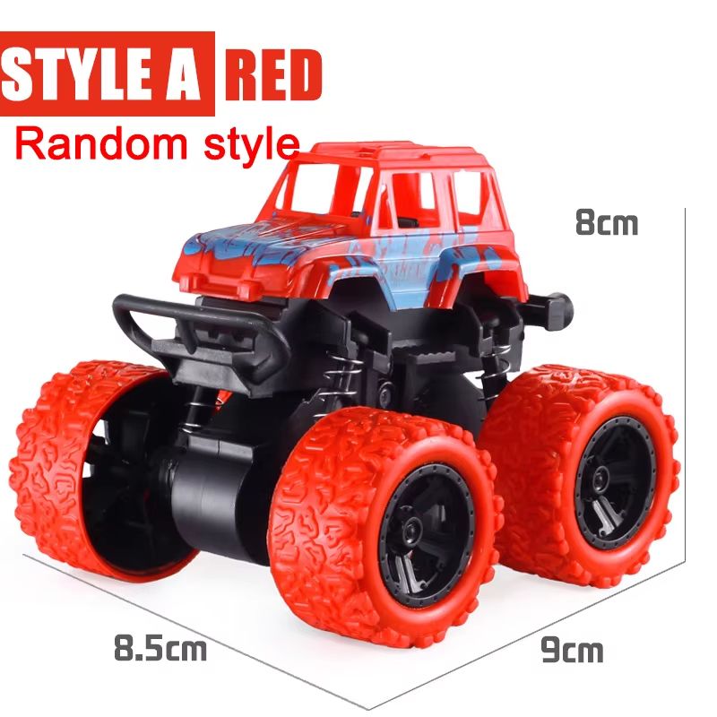 Dinosaur Monster Truck Pull Back Inertia Car Toy For Kids 7