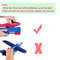 Kids Foam Plane Launcher Set 94 In 134 In Glider Airplane Outdoor Catapult Toy 4