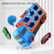 Large Car Transporter Truck With Folding Race Track And Alloy Cars For Kids 3