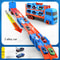 Large Car Transporter Truck With Folding Race Track And Alloy Cars For Kids 6