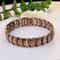 Vintage Copper Magnetic Bracelet For Men Pain Relief Therapy Link Chain With Double Row Magnets 1