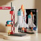 107 Piece Space Rocket Launch Center Building Blocks Set 0