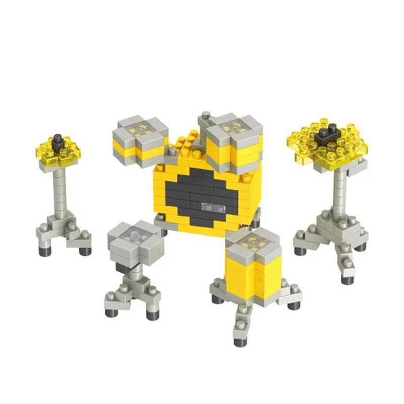 Mini Musical Instrument Building Bricks Set Piano And Guitar Series 9