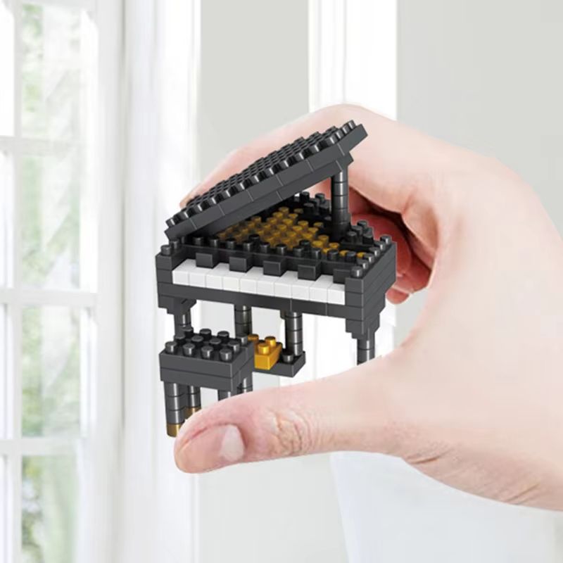 Mini Musical Instrument Building Bricks Set Piano And Guitar Series 2