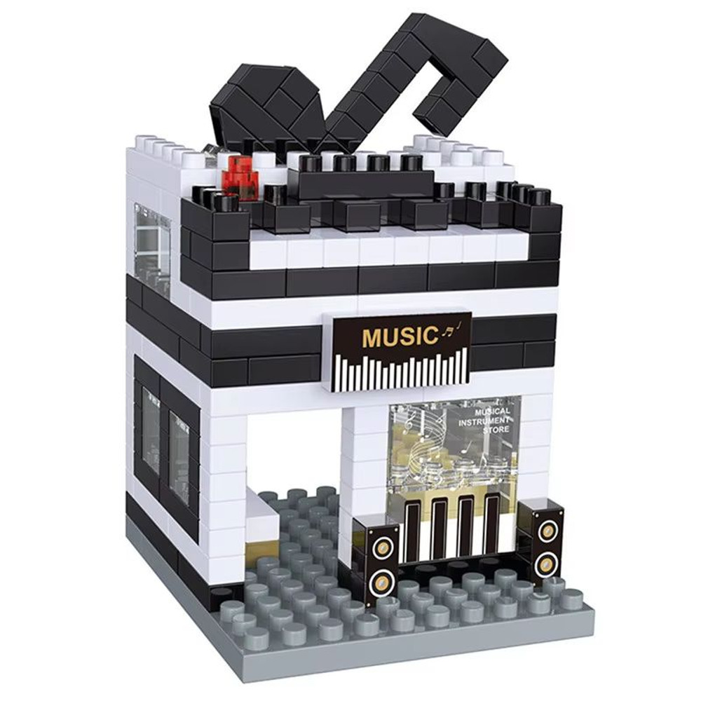 Mini City Street View 3D Building Block Set 10