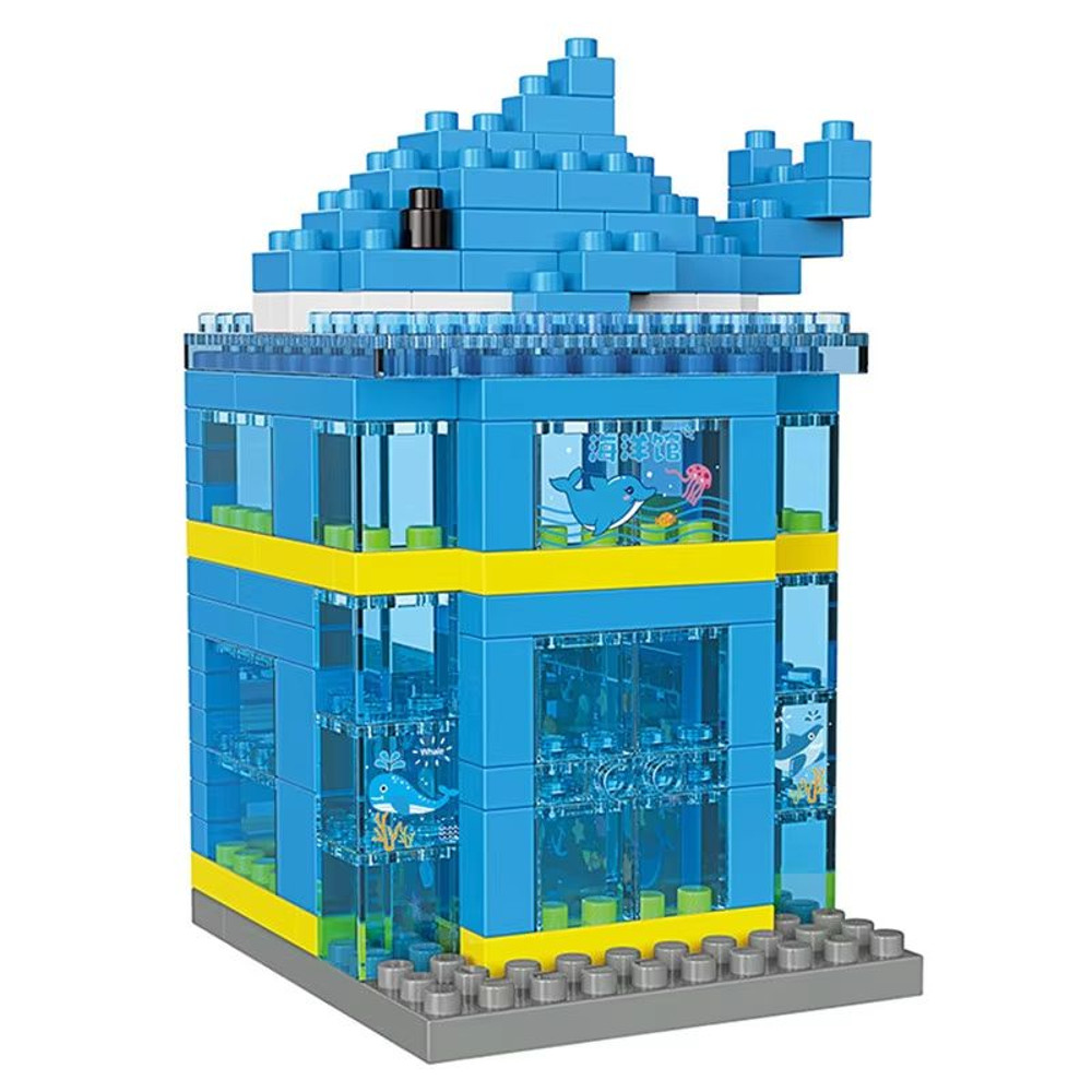 Mini City Street View 3D Building Block Set 11