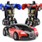 2in1 AutoTransforming Collision Robot Car Toy 0
