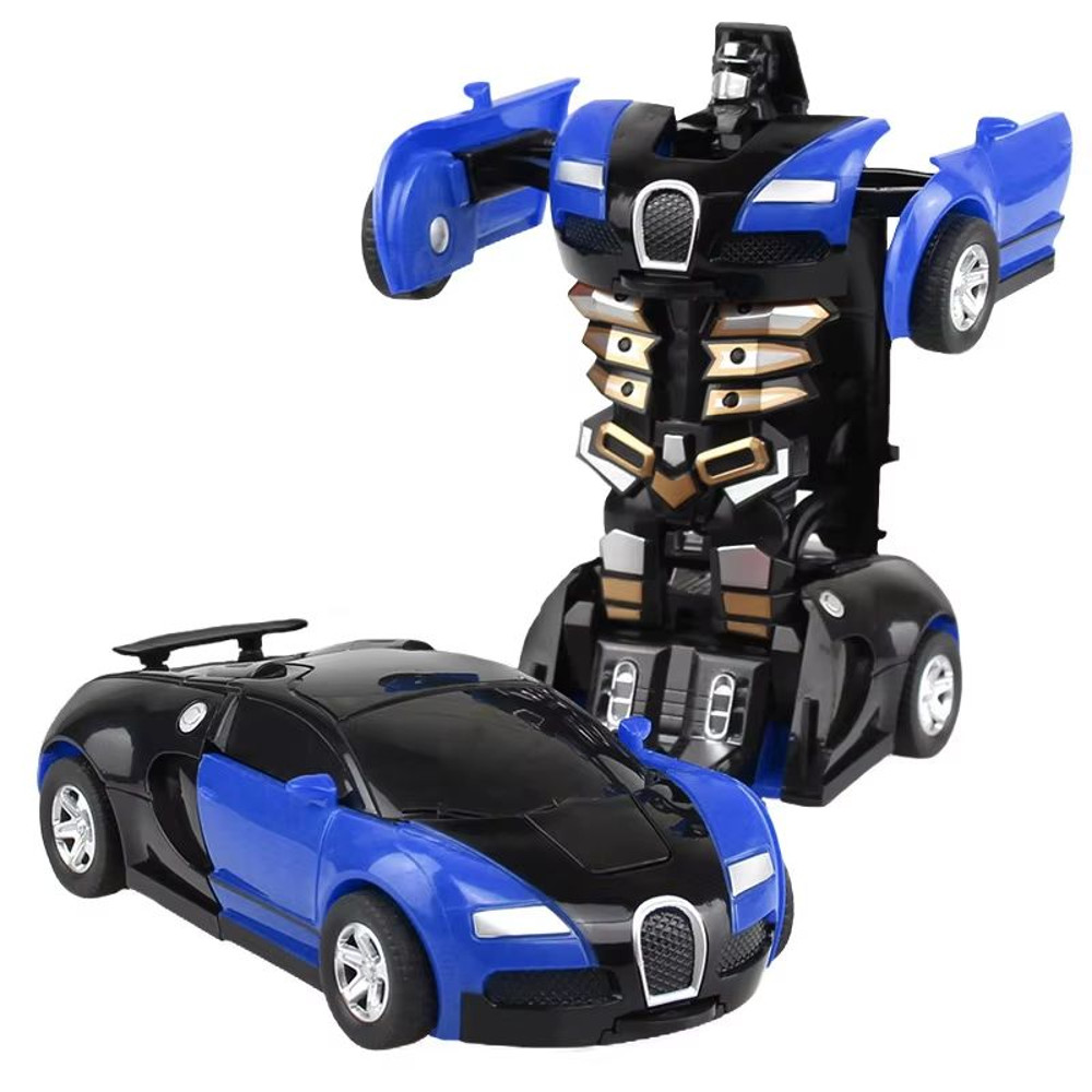 2in1 AutoTransforming Collision Robot Car Toy 4