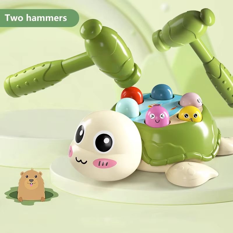 Turtle Montessori Baby Hammer Puzzle Toy 6