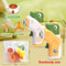 2in1 Flying Disc Dinosaur Air Rocket Launcher For Kids 8
