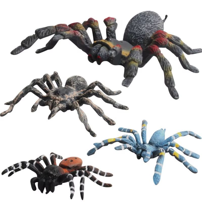 Jumbo Fake Tarantula Halloween Prank Spider Toy 0