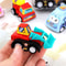 Mini Tractor Fire Truck Pull Back Car Set 4