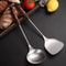 Stainless Steel Wok Spatula And Ladle Kitchen Utensil Set 0