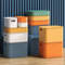 SpaceSaving Stackable Plastic Storage Box Organizer 0