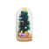 Miniature Glass Christmas Tree Dollhouse Decor Bottle Model 2