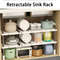 Space Efficient Retractable Under Sink Storage Organizer 5