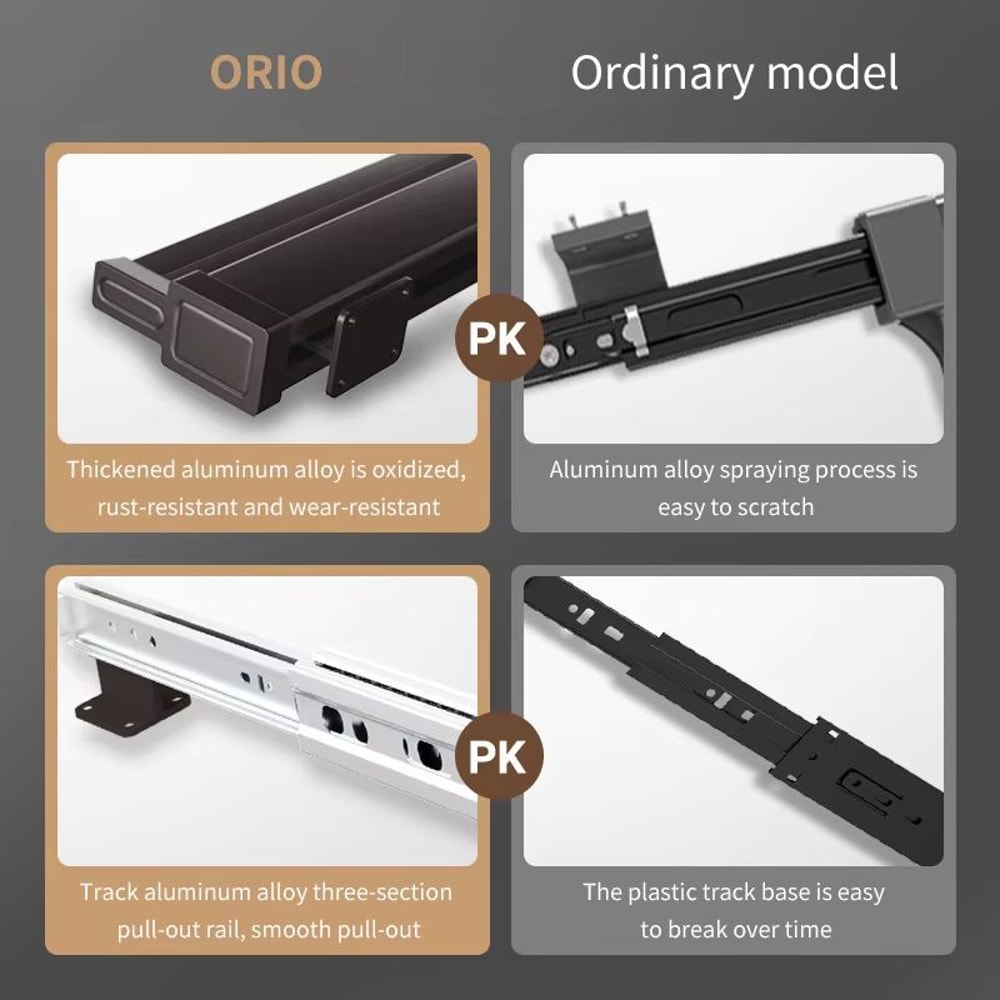 SpaceSaving Expandable Sliding Pants Rack 4