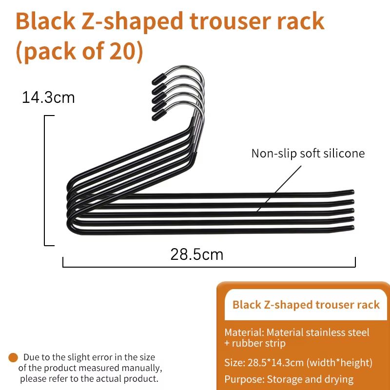SpaceSaving Expandable Sliding Pants Rack 7