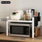 Retractable MultiFunction Microwave Oven Kitchen Storage Rack 13