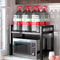 Retractable MultiFunction Microwave Oven Kitchen Storage Rack 3