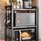 Retractable MultiFunction Microwave Oven Kitchen Storage Rack 5