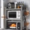 Retractable MultiFunction Microwave Oven Kitchen Storage Rack 17