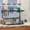 Stainless Steel Kitchen Sink Storage Draining Rack 0