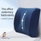 Memory Foam Lumbar Support Pillow Ergonomic Car Seat Office Chair Cushion With Breathable Mesh Co 0