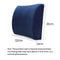 Memory Foam Lumbar Support Pillow Ergonomic Car Seat Office Chair Cushion With Breathable Mesh Co 5