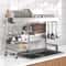 Adjustable OverSink Stainless Steel Dish Drying Rack 0