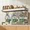 Adjustable OverSink Stainless Steel Dish Drying Rack 5
