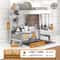 Adjustable OverSink Stainless Steel Dish Drying Rack 7
