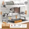 Adjustable OverSink Stainless Steel Dish Drying Rack 9