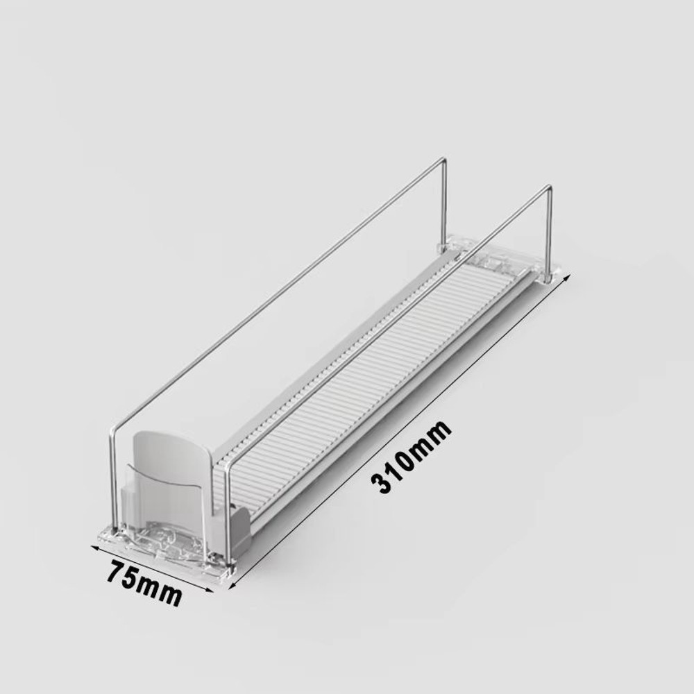 Automatic Beverage Pusher Glide Refrigerator Drink Organizer 6
